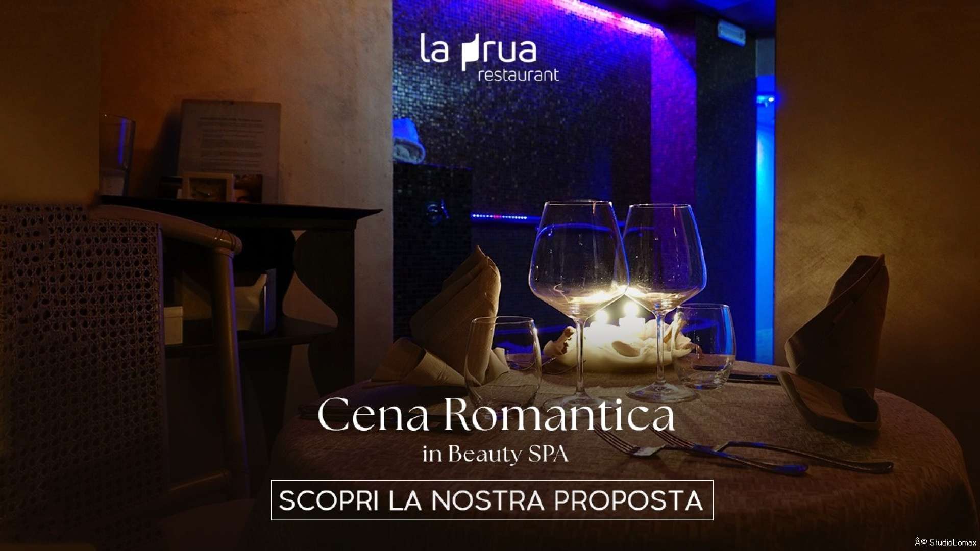Cena romantica in beauty spa